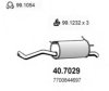 ASSO 40.7029 End Silencer
